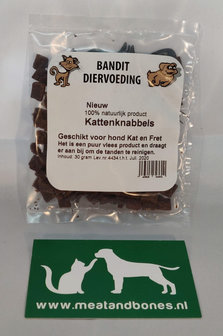 BANDIT | Kattenknabbels | ong. 30 gram