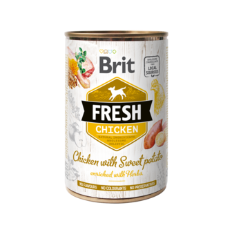 BRIT | Fresh Chicken with Sweet Potato | 400 gr