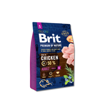 Brit Premium by nature Adult S (1-10 KG) 3 kg