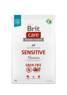 brit care graanvrij sensitive hert 3 kg 