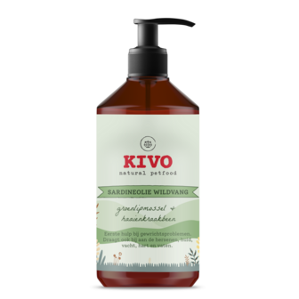 kivo sardineolie groenlipmossel Haaienkraakbeen 1 liter