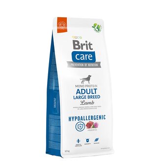 Brit Care hypoallergenic adult large breed lam 12 kg