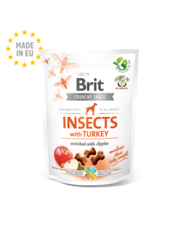 brit care crunchy insect met kalkoen 200 gram