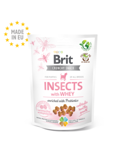 brit care crunchy insect met wei 200 gram