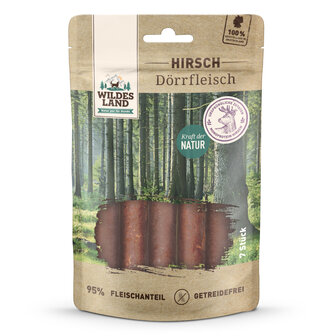 WILDES LAND vleesrol HERT 7 stuks