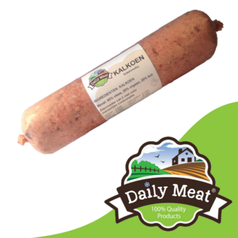 DAILY MEAT | Kalkoen - enkelvoudig | 1000 gram [THT 08 aug 2025]