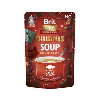 Brit care kat soup vis 75 gram