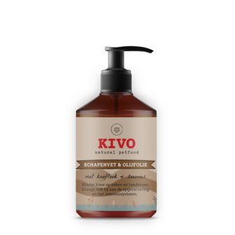 kivo Vloeibaar schapenvet knoflook zeewier 500 ml