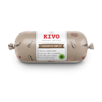 kivo 5  diersoorten compleet 1 kg
