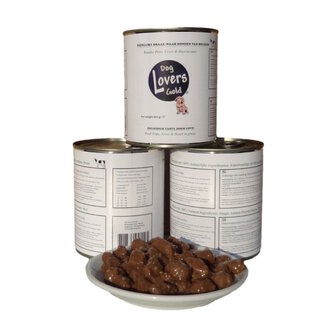 Dog Lovers Gold Pens Lever Hart 800 gram