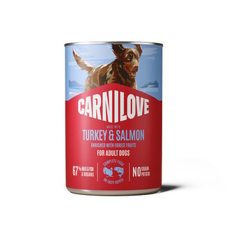 Carnilove blik Kalkoen Zalm 400 gram
