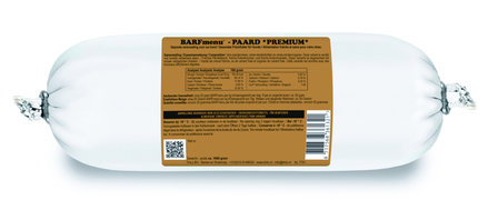 BARFMENU | PAARD *PREMIUM* | 1000 gram