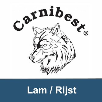 CARNIBEST | LAM / Rijst | 1 kg