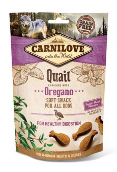 CARNILOVE DOG | Soft Snack Kwartel met Oregano | 200 gram