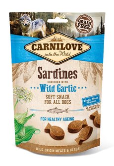 CARNILOVE DOG | Soft Snack Sardines met knoflook | 200 gram