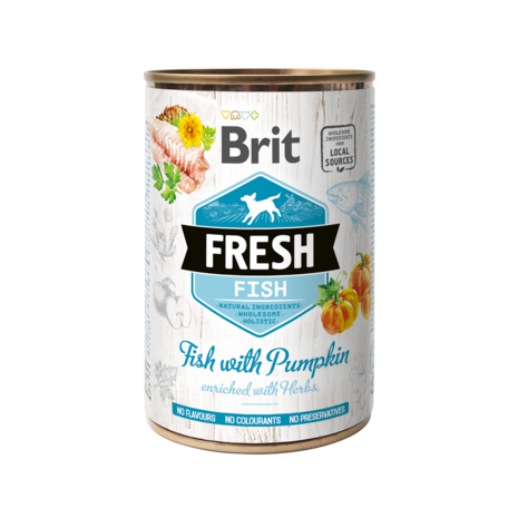 BRIT | Fresh Fish with Pumpkin | 400 gr