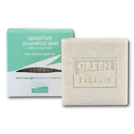 greenfields sensitive shampoo bar