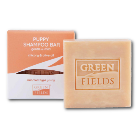 greenfields puppy shampoo bar