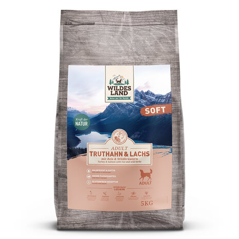 WILDES LAND soft kalkoen en zalm 1,5 kg