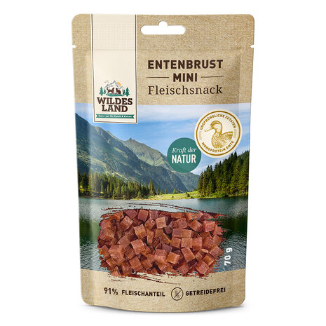 WILDES LAND Eendenborst MINI 70 gram