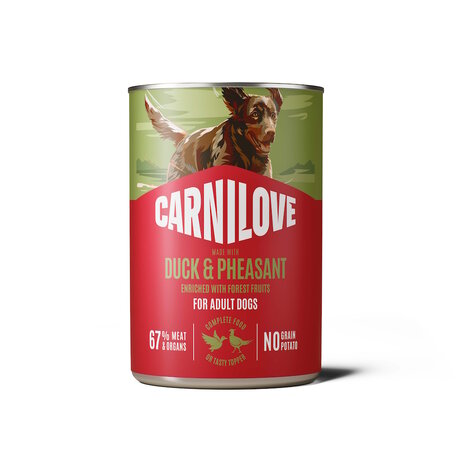 Carnilove blik Eend Fazant  400 gram