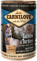 CARNILOVE DOG | Zalm & Kalkoen (adult) | 400 gram