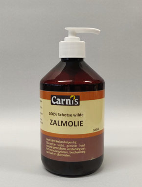 CARNIS | Schotse 100% wilde Zalmolie | 500 ml