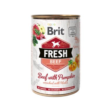 BRIT | Fresh Beef with Pumpkin | 400 gr