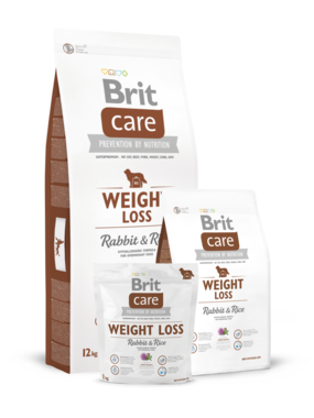BRIT CARE | WEIGHT LOSS (Konijn/Rijst) Hypoallergeen | 3 kg