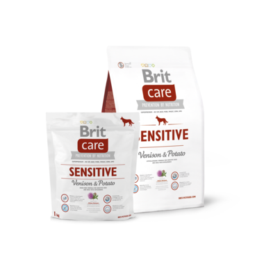 BRIT CARE | SENSITIVE (Hert/Aardappel) Hypoallergeen | 3 kg
