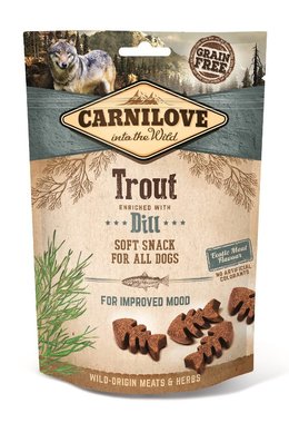 CARNILOVE DOG | Soft Snack Forel met dille | 200 gram