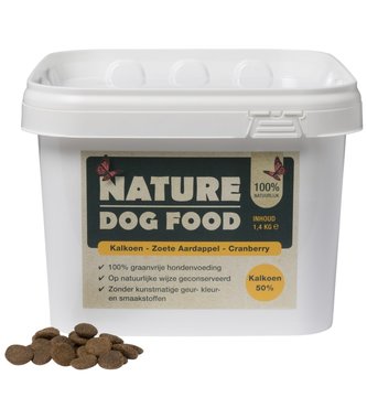 NATURE DOGFOOD | Kalkoen & Cranberry | 1,4 kg